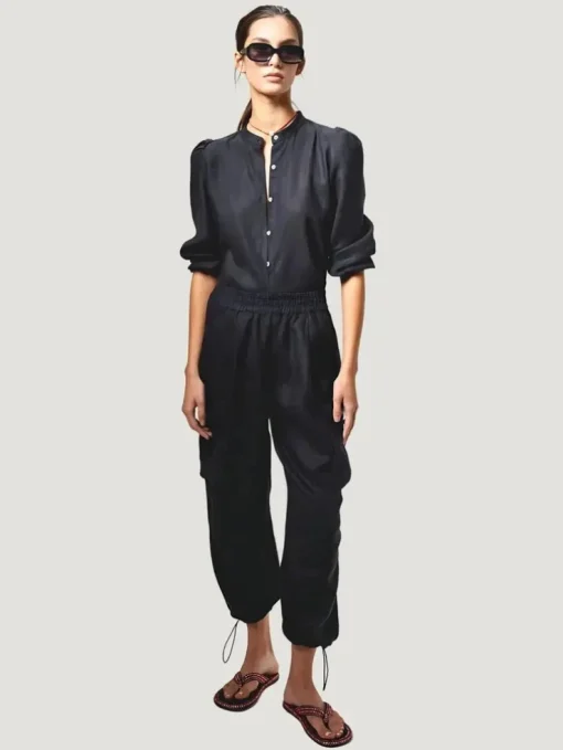Lanhtropy Cargo Linen Pants