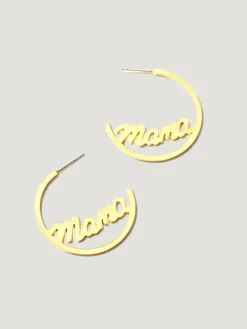 Larissa Loden MAMA Hoop Earrings