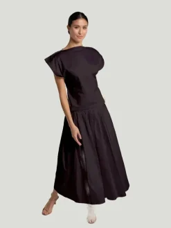 LAUDE the Label Sleeveless Poplin Top