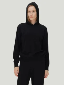Lemme Nero Cashmere Mix Hoodie