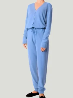 LÈMME Cashmere Blend Artisan Jumpsuit
