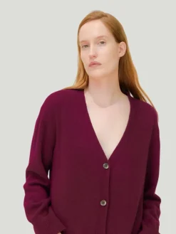 Lèmme Cashmere Ribbed Cardigan