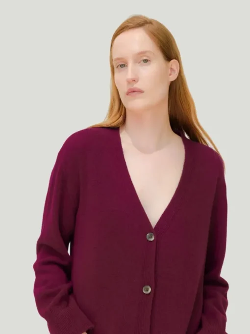 Lèmme Cashmere Ribbed Cardigan