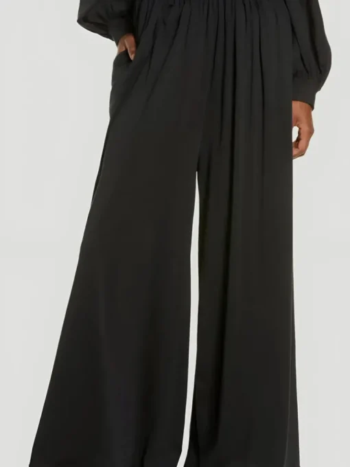 LUNYA Organic Pima Wide Leg Pants