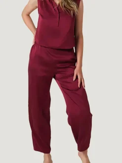 LUNYA Washable Silk Tank Shaped Pant Set