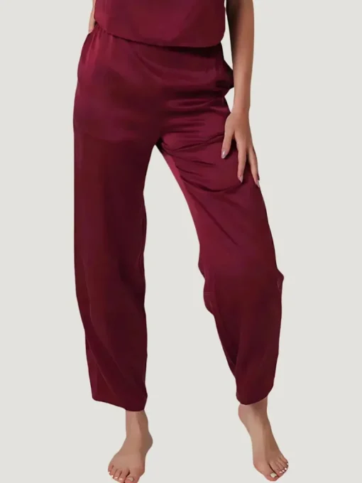 LUNYA Washable Silk Tank Shaped Pant Set
