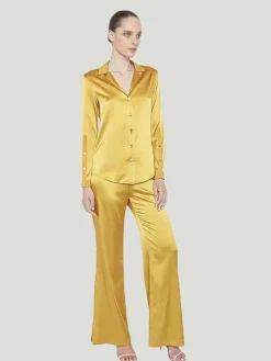 Maison de Papillon Josephine Silk Blouse