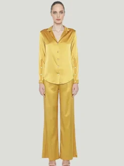 Maison de Papillon Josephine Silk Blouse