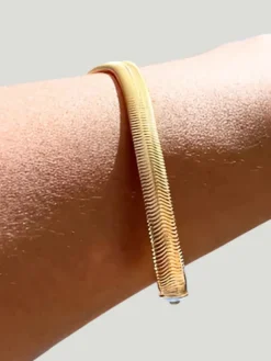 Mali Beads Herringbone Bracelet