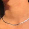 Mali Beads Herringbone Necklace