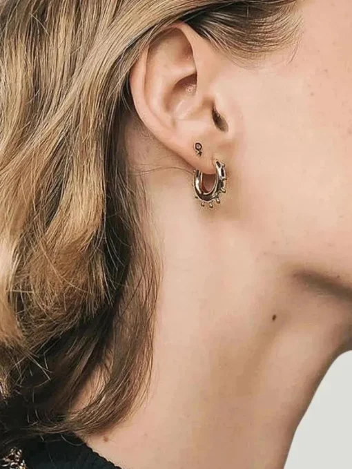 Mod + Jo Gold Femme Vermeil Studs