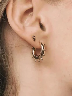 Mod + Jo Gold Femme Vermeil Studs