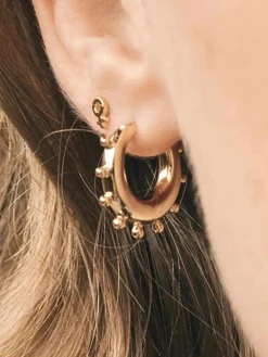 Mod + Jo Gold Femme Vermeil Studs
