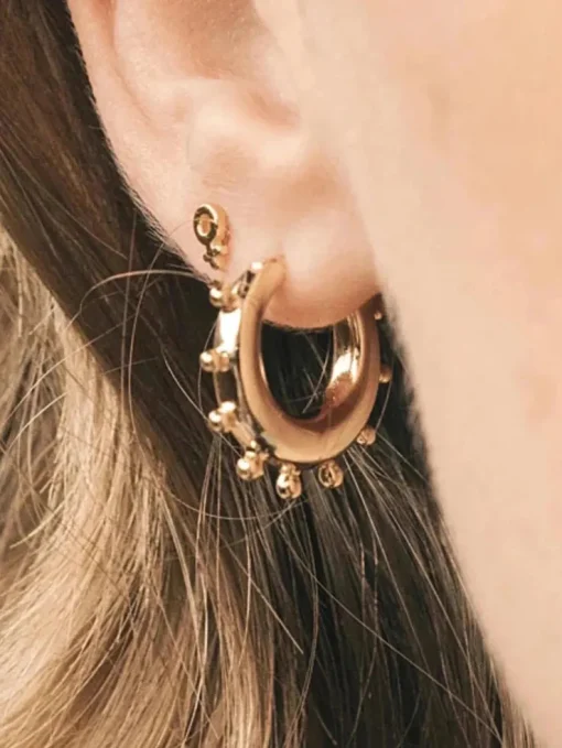 Mod + Jo Gold Femme Vermeil Studs