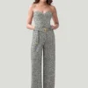 Nocturne Belted High Waist Pants