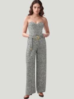 Nocturne Belted High Waist Pants