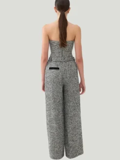 Nocturne Belted High Waist Pants