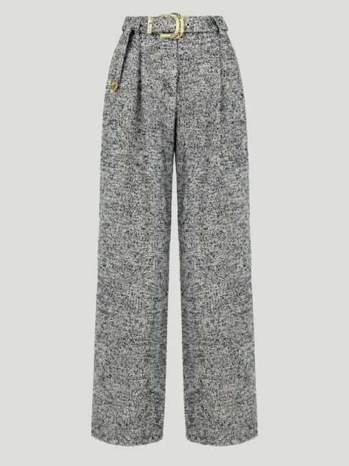 Nocturne Belted High Waist Pants