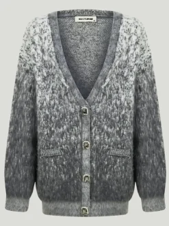 Nocturne Gradient Oversized Cardigan
