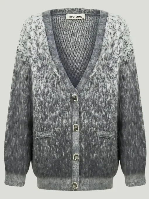Nocturne Gradient Oversized Cardigan