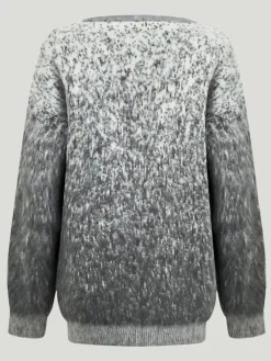 Nocturne Gradient Oversized Cardigan