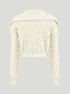 Nocturne Wide Neck Knit Polo