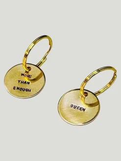 Océanne Queen Stamped Key Chain