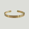Océanne Stamped Brass Cuff Bracelets