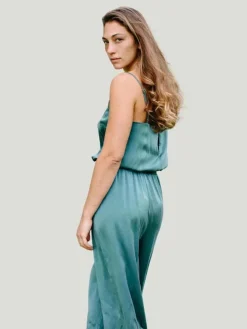 Ocean Prairie Silk Milkweed Jumpsuit