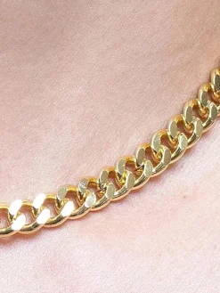 OUTOFOFFICE Cuban Link Choker Necklace