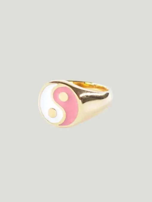 OUTOFOFFICE Dual Gold Ring