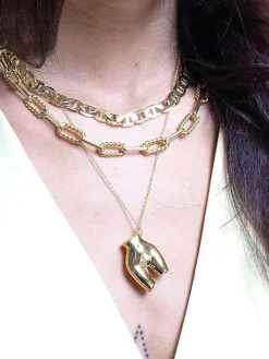 OUTOFOFFICE Figure Charm Necklace