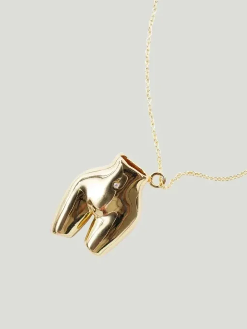 OUTOFOFFICE Figure Charm Necklace