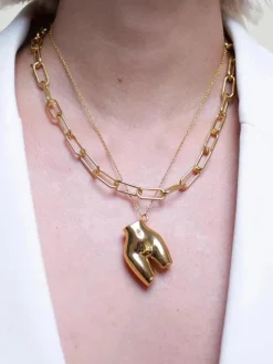 OUTOFOFFICE Modern Chain Necklace