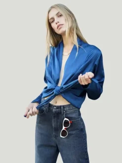 Overlover Clarissa Satin Top
