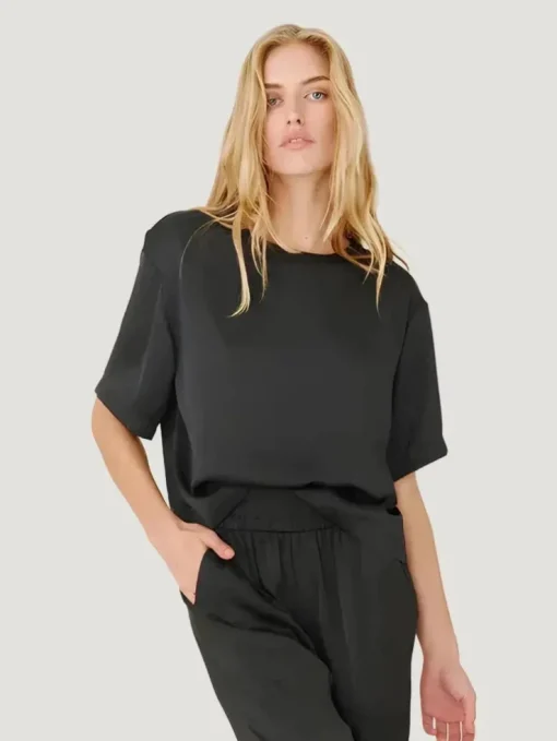 Overlover La Brea Satin Top
