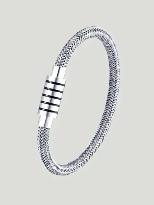 PAX Paris Braided Steel Wire Bracelet