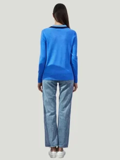 Pissenlit Contrasting Cashmere Sweater