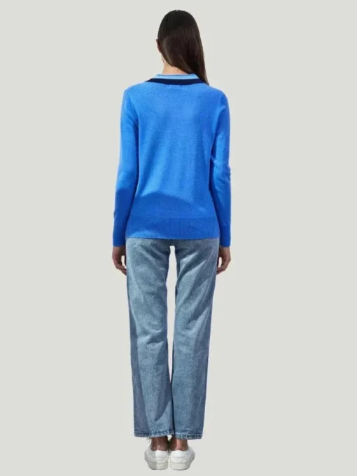 Pissenlit Contrasting Cashmere Sweater