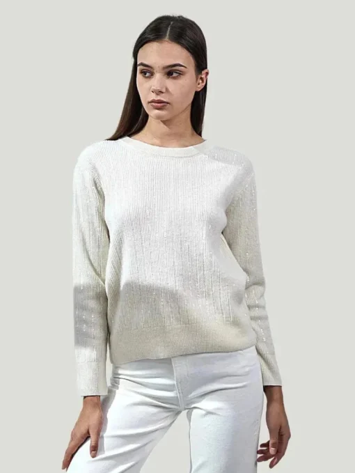 Pissenlit Sequined Cashmere Sweater