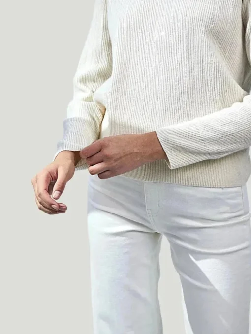 Pissenlit Sequined Cashmere Sweater