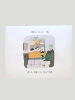Queen Anna House of Fashion Greeting Card