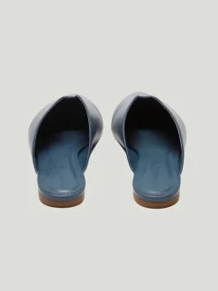 REBECCA ALLEN Slate Blue Mule