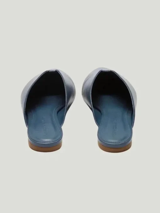 REBECCA ALLEN Slate Blue Mule