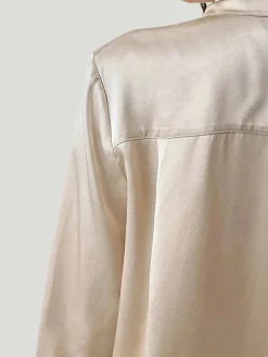 Silk Maison Button Up Silk Blouse