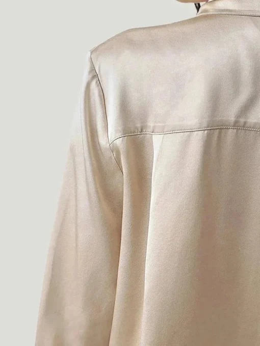 Silk Maison Button Up Silk Blouse