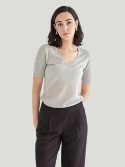 Silk Maison Silk Cashmere Top