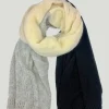 SLATE + SALT Block Alpaca Wrap Scarf