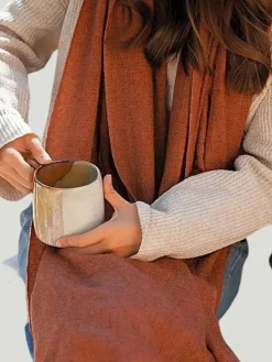 SLATE + SALT Handloom Cashmere Scarf
