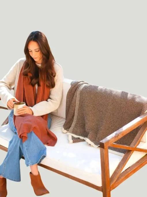 SLATE + SALT Handloom Cashmere Scarf